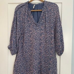 Mirth Dress Caftan Super cute no size Handmade collection Floral pockets!